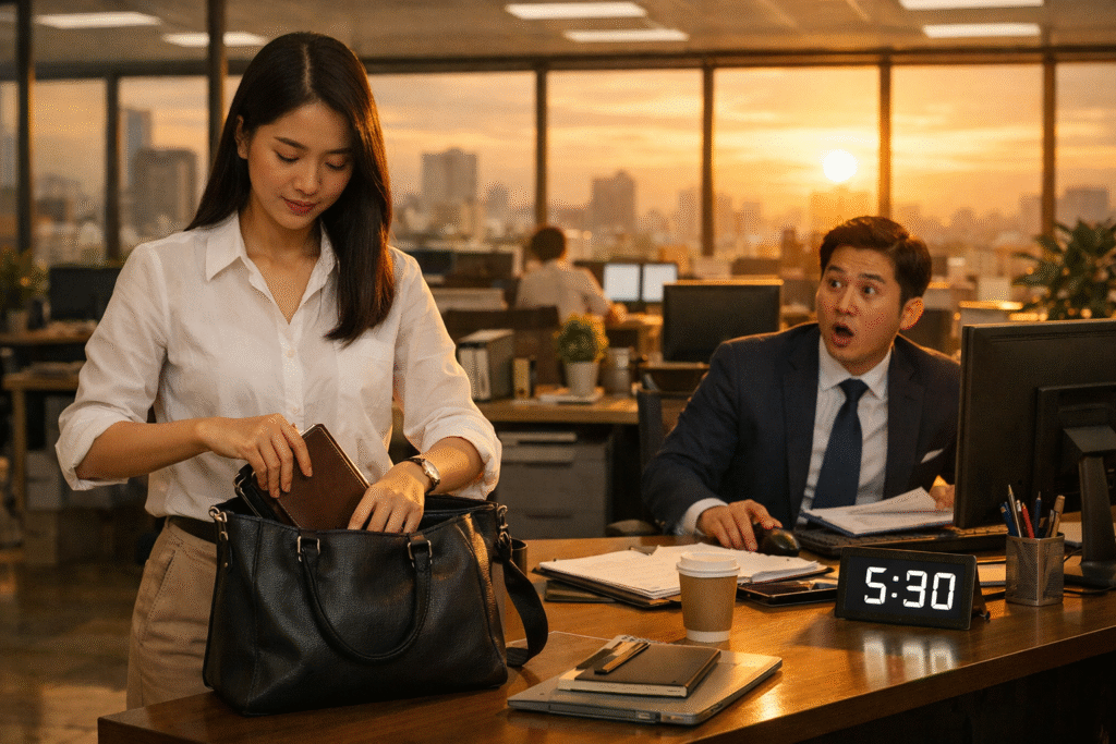 중요한 베트남의 퇴근시간